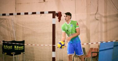 Giuseppe Ferro, uno dei migliori in campo contro Volley Valley